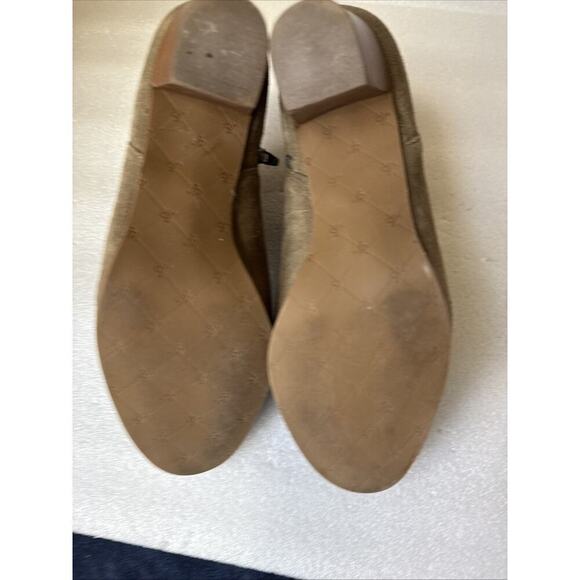 Jack Rogers Marianne Suede Ankle Booties Brown Women's 10M - Picture 12 of 16